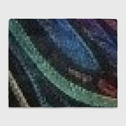 Плед флисовый Пиксельный узор, цвет: 3D-велсофт