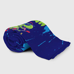 Плед флисовый Иван рокозавр, цвет: 3D-велсофт — фото 2