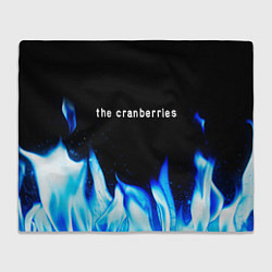 Плед флисовый The Cranberries blue fire, цвет: 3D-велсофт
