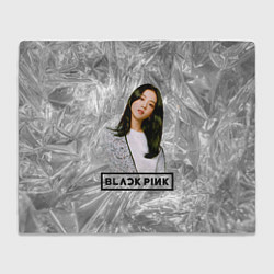 Плед флисовый Jisoo BlackPink, цвет: 3D-велсофт