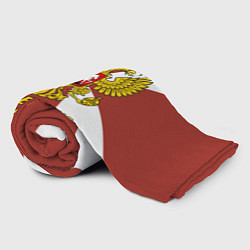 Плед флисовый Внутренние Войска - герб, цвет: 3D-велсофт — фото 2