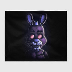 Плед флисовый Five Nights at Freddys Bonnie, цвет: 3D-велсофт