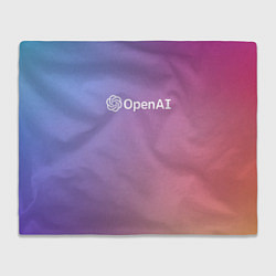 Плед флисовый OpenAI, цвет: 3D-велсофт