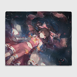Плед флисовый Touhou Project Рейму Hakurei, цвет: 3D-велсофт
