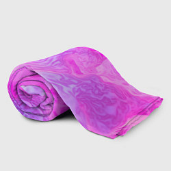 Плед флисовый Розовая текстура, цвет: 3D-велсофт — фото 2