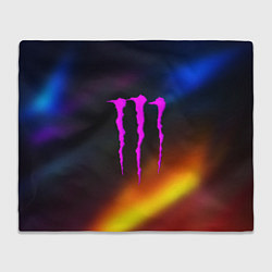 Плед Monster energy gradient color