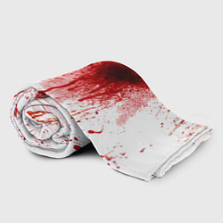 Плед флисовый Брызги крови, цвет: 3D-велсофт — фото 2