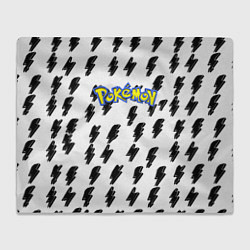 Плед флисовый Pokemon zippy, цвет: 3D-велсофт