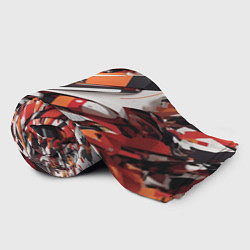 Плед флисовый Абстракционная иллюстрация, цвет: 3D-велсофт — фото 2