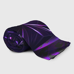Плед флисовый Фиолетовый хрусталь, цвет: 3D-велсофт — фото 2