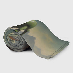 Плед флисовый Инопланетный шагоход, цвет: 3D-велсофт — фото 2