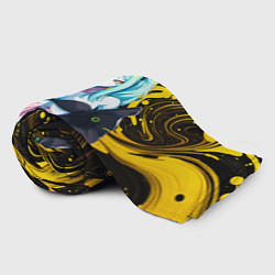 Плед флисовый Ребекка и Киберпанк, цвет: 3D-велсофт — фото 2