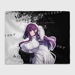 Плед флисовый Ферн из аниме, цвет: 3D-велсофт