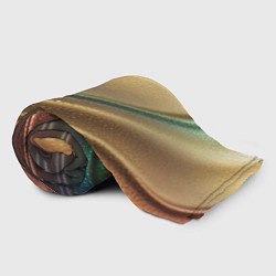 Плед флисовый Плавные рельефы с блёстками, цвет: 3D-велсофт — фото 2