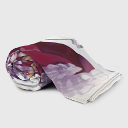 Плед флисовый Touhou Project Рейму Cute, цвет: 3D-велсофт — фото 2