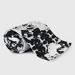 Плед флисовый Silent hill logo краски, цвет: 3D-велсофт — фото 2