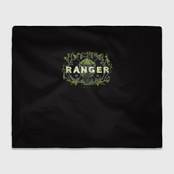 Плед флисовый Ranger - DnD, цвет: 3D-велсофт