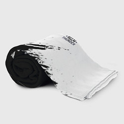 Плед флисовый Warthunder чёрно белые краски гейм, цвет: 3D-велсофт — фото 2