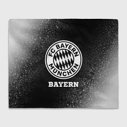 Плед флисовый Bayern sport на темном фоне, цвет: 3D-велсофт