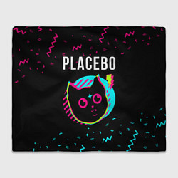 Плед флисовый Placebo - rock star cat, цвет: 3D-велсофт