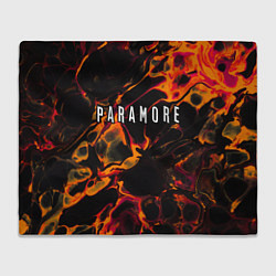 Плед флисовый Paramore red lava, цвет: 3D-велсофт