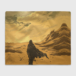 Плед флисовый Dune - The Traveler, цвет: 3D-велсофт