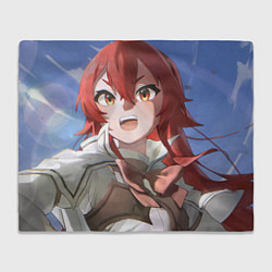 Плед флисовый Реинкарнация Безработного Eris, цвет: 3D-велсофт