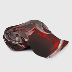 Плед флисовый Genshin Impact Арлекино red draw, цвет: 3D-велсофт — фото 2
