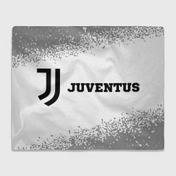 Плед флисовый Juventus sport на светлом фоне по-горизонтали, цвет: 3D-велсофт