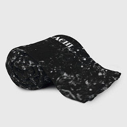 Плед флисовый DanMachi black ice, цвет: 3D-велсофт — фото 2