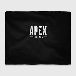 Плед флисовый Apex legends logo, цвет: 3D-велсофт