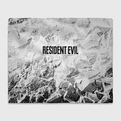 Плед флисовый Resident Evil white graphite, цвет: 3D-велсофт