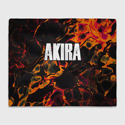 Плед флисовый Akira red lava, цвет: 3D-велсофт