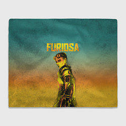 Плед флисовый Mad Max - Furiosa, цвет: 3D-велсофт
