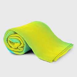 Плед флисовый Кислотный градиент, цвет: 3D-велсофт — фото 2
