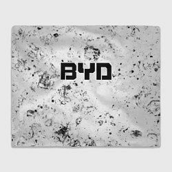 Плед флисовый BYD dirty ice, цвет: 3D-велсофт