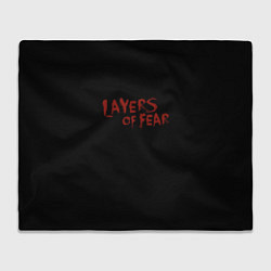 Плед флисовый Layers of Fear, цвет: 3D-велсофт