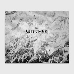 Плед флисовый The Witcher white graphite, цвет: 3D-велсофт