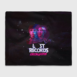 Плед флисовый Герои Lost records bloom and rage, цвет: 3D-велсофт