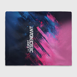 Плед флисовый The First Descendant - Texture, цвет: 3D-велсофт