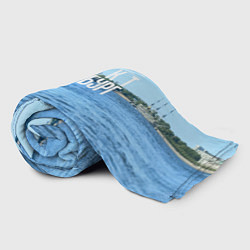 Плед флисовый Санкт-Петербург северная столица России, цвет: 3D-велсофт — фото 2