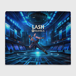 Плед флисовый Lash Deadlock, цвет: 3D-велсофт