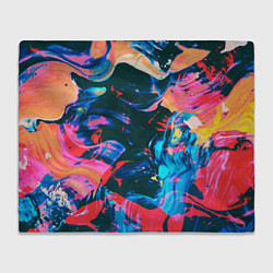 Плед флисовый Colors, цвет: 3D-велсофт