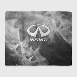 Плед флисовый Infiniti - grey gradient, цвет: 3D-велсофт