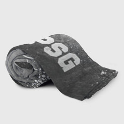 Плед флисовый PSG - grey gradient по-горизонтали, цвет: 3D-велсофт — фото 2