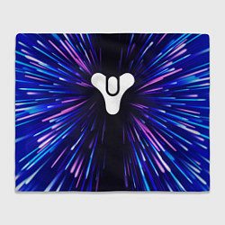 Плед флисовый Destiny neon energy, цвет: 3D-велсофт