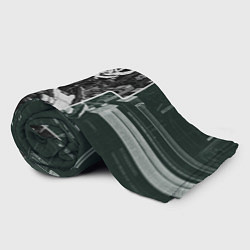 Плед флисовый Футуристичный боевой андроид, цвет: 3D-велсофт — фото 2