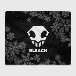 Плед флисовый Снежный Bleach, цвет: 3D-велсофт