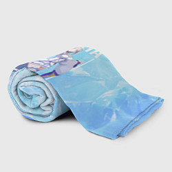 Плед флисовый Эмилия Re:Zero, цвет: 3D-велсофт — фото 2