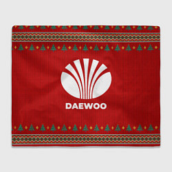 Плед флисовый Daewoo new year, цвет: 3D-велсофт